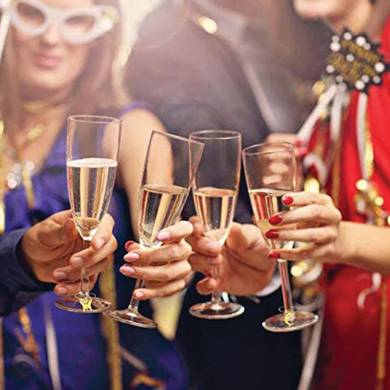 Бесплатная доставка тематические 50x смешанный узор вечерние Vinos Drink Wine Стекло