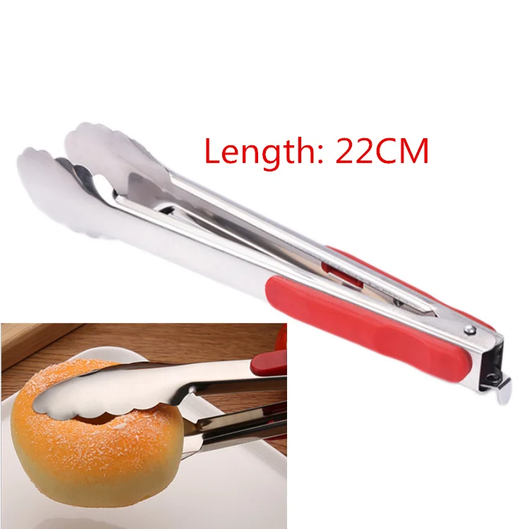 red-22CM Кухонные принадлежности, противоскользящая силиконовая насадка для супа, воронка для горшков Cozinha, кастрюль и миски и банки, кухонные гаджеты - Цвет: red-22CM