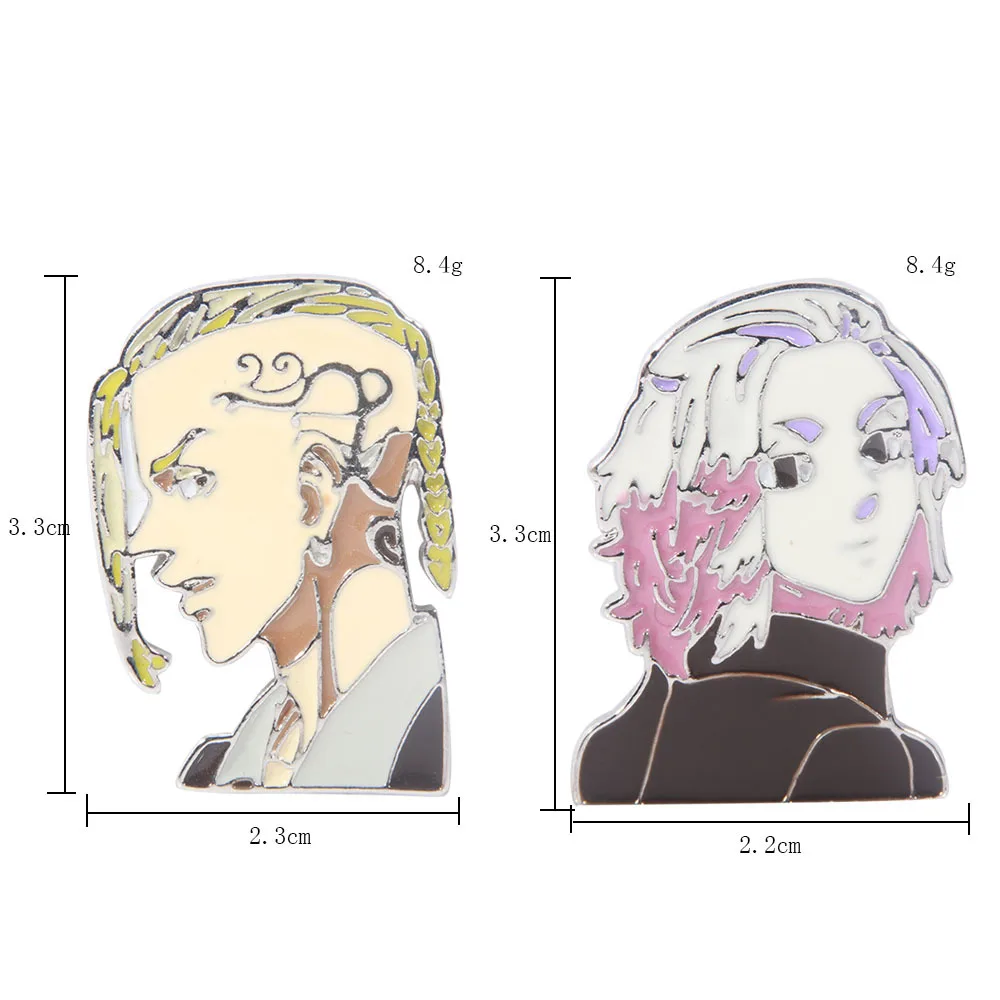 Значок с изображением флага Токио из аниме Мстители | Украшения и аксессуары