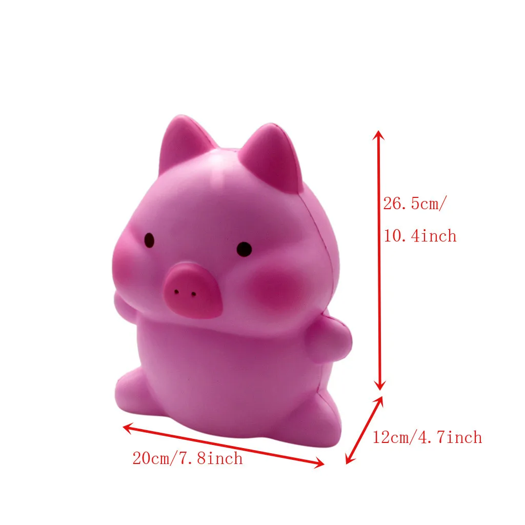 

HIINST Giant pink pig decompression Toy Kawaii Jumbo Pig Slow Rising Cream Scented Stress Relief Toy 2021 New