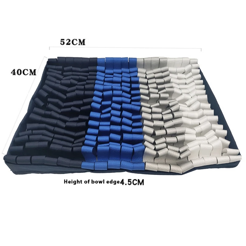 

Dog Snuffle Pet Feeding Mat Dog Training Pad Nose Work Blanket Non Slip Activity Mat for Foraging Skill Stress Release For Pets