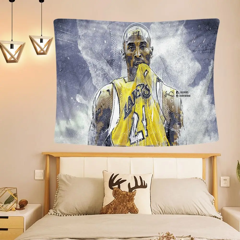 Настенный Ковер для озерной баскетбольной стены домашнего декора гобелен 130x150 см
