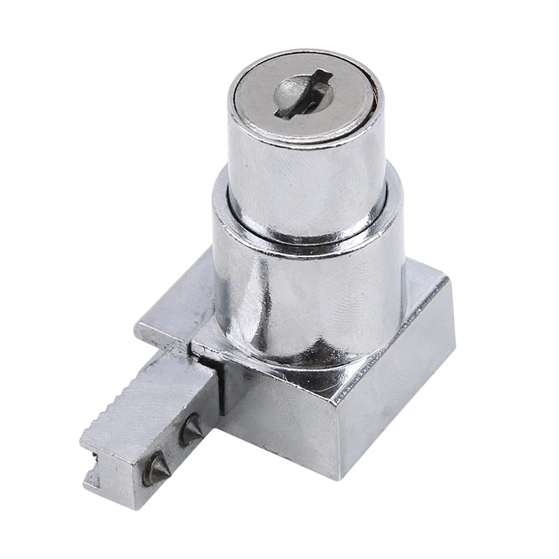 Замок для стеклянных раздвижных дверей из цинкового сплава замок витрины шкафа