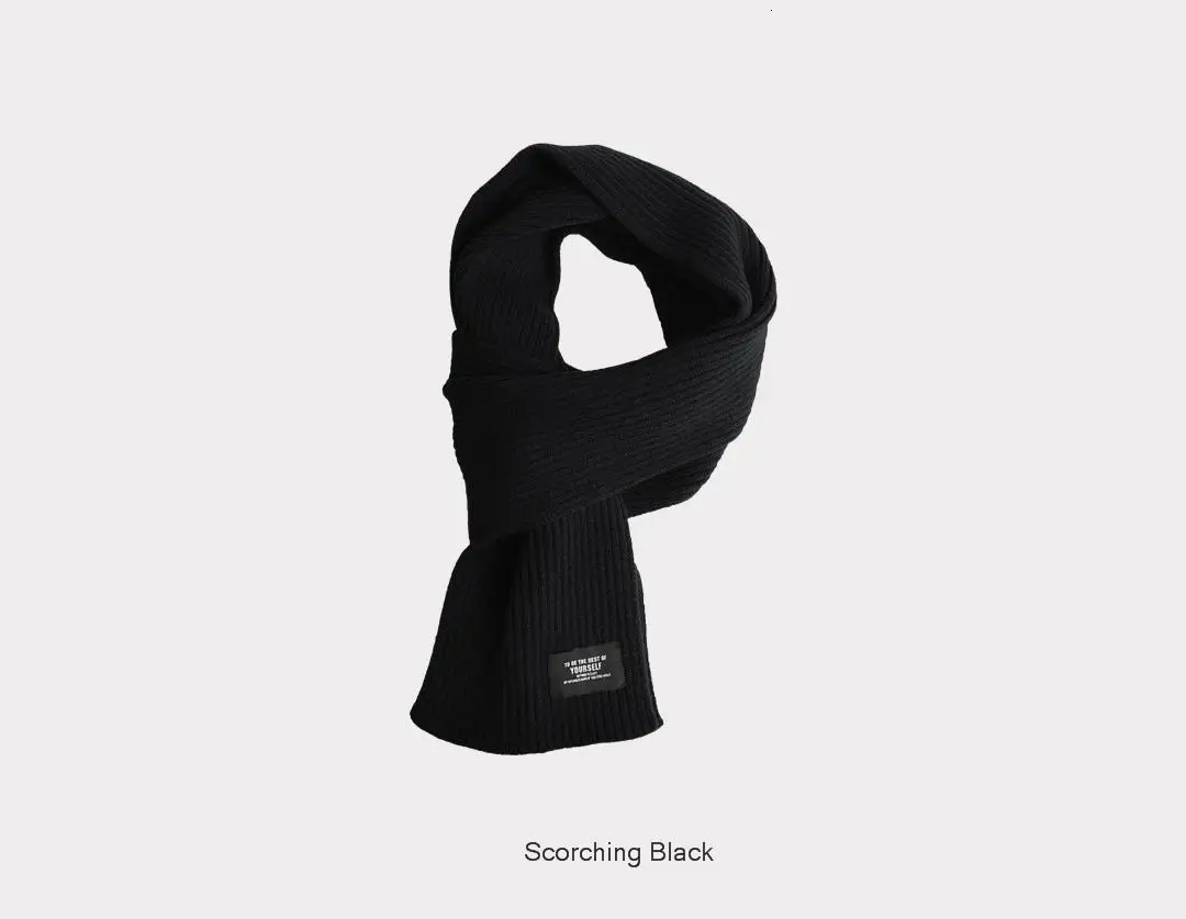 Xiaomi Fashion Warm Cashmere Knitting Scarf Stylish Warm Comfortable Anti Pilling Core Yarn Material Elastic Crisp Xiomi Scarf