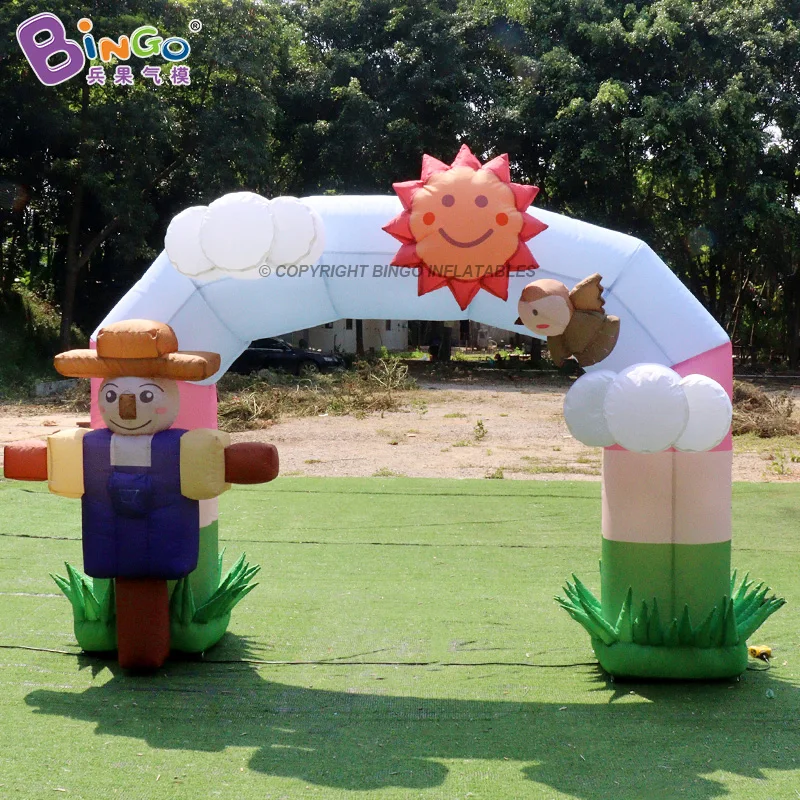 Персонализированная Арка мультяшной фермы для украшения парка тема леса вход