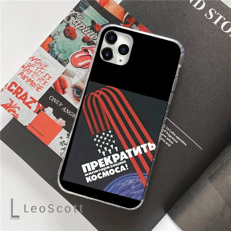 

Soviet Union poster Phone Case For iphone 12 5 5s 5c se 6 6s 7 8 plus x xs xr 11 pro max