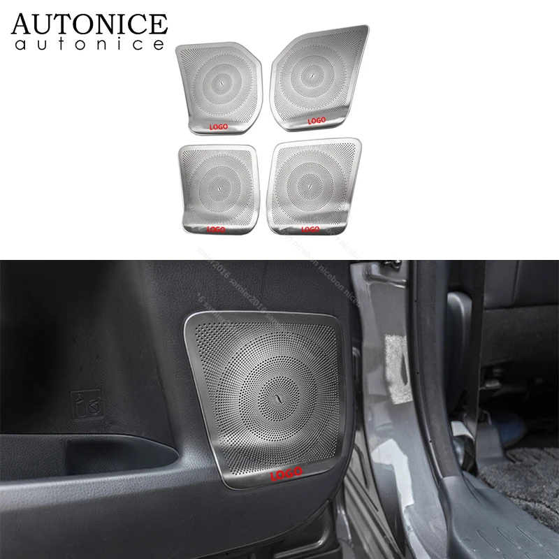 Стальная дверь верхний громкий динамик панель Крышка отделка для toyota Highlander Kluger