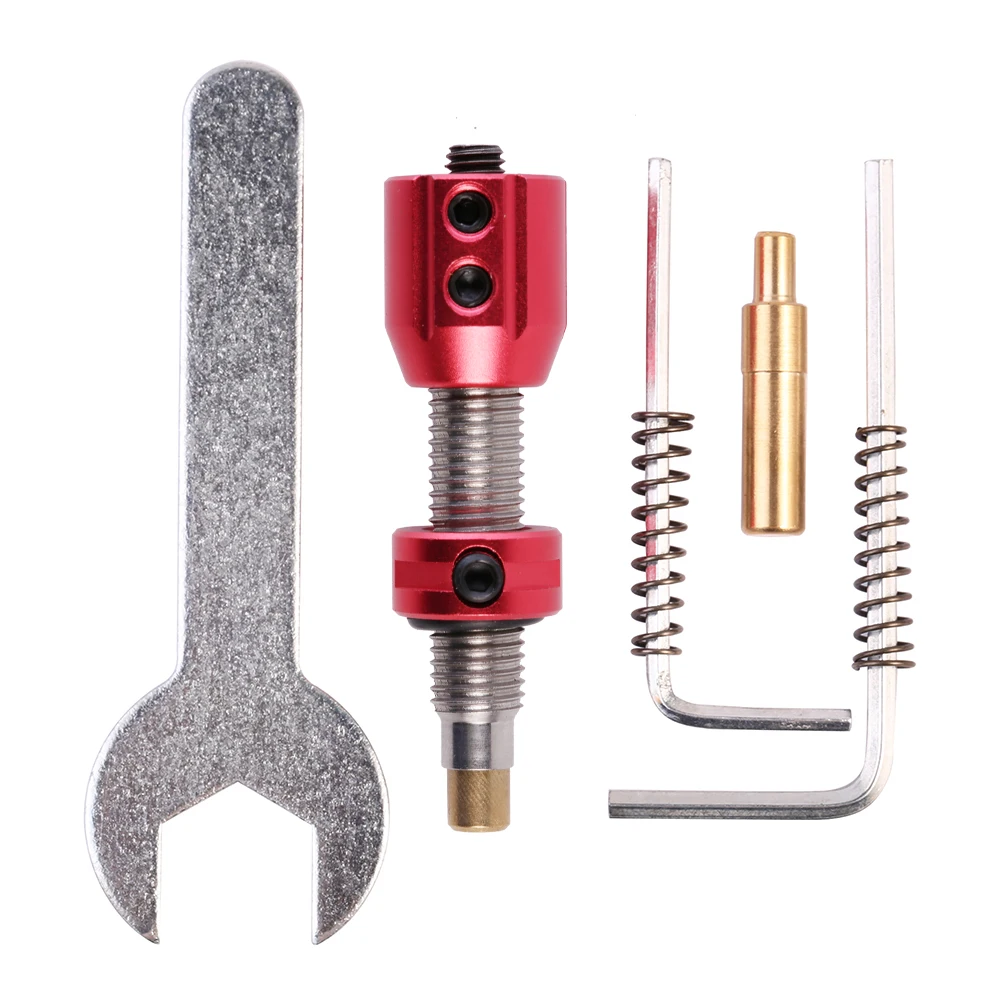 Bicaster для стрельбы из лука винтовая Кнопка давления регулируемая подушка Плунжер