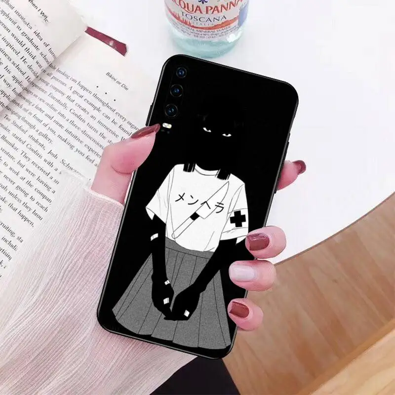 

HPCHCJHM Girl Vinne Art DIY Printing Phone Case cover Shell For Huawei Nova 6se 7 7pro 7se honor 7A 8A 7C Prime2019