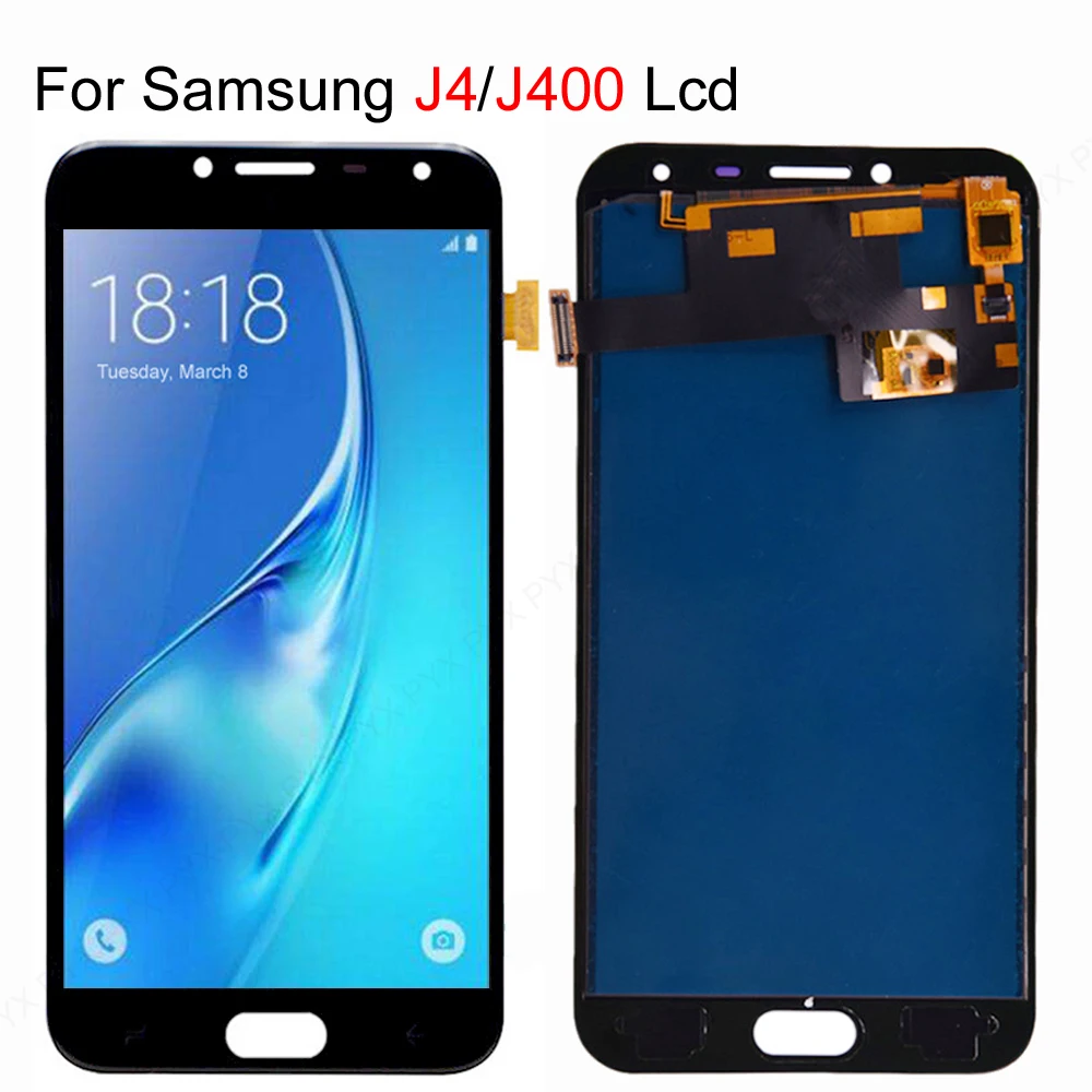 ЖК дисплей с дигитайзером сенсорного экрана в сборе для Samsung Galaxy J4 J400 SM J400F J400H J400G/DS