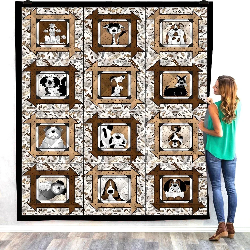 Домашний чехол для дивана с принтом из аниме корги Лабрадора мягкое одеяло