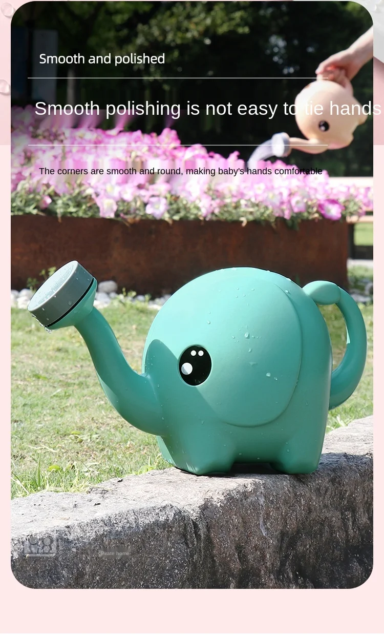 

zq Home Cute Cartoon Children's Pot Sprinkler Multi-Functional Gardening Flowers and Plants Watering Can Free Shipping