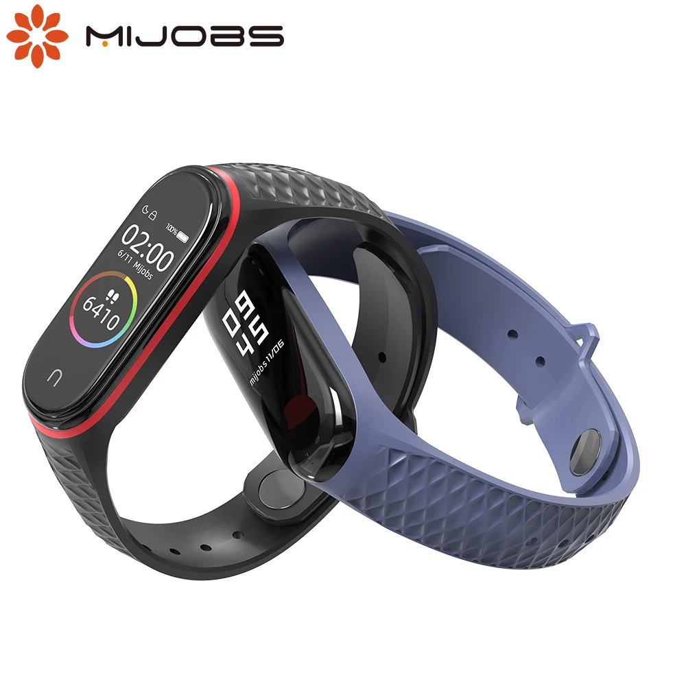 Ремешок для браслета Xiaomi Mi Band 4 силиконовый ремешок 3 аксессуары версия