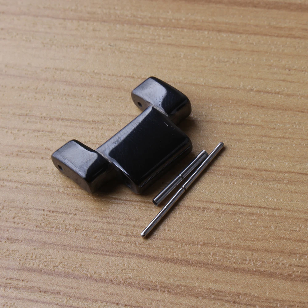 Новое поступление аксессуары для часов черные керамические звенья особых