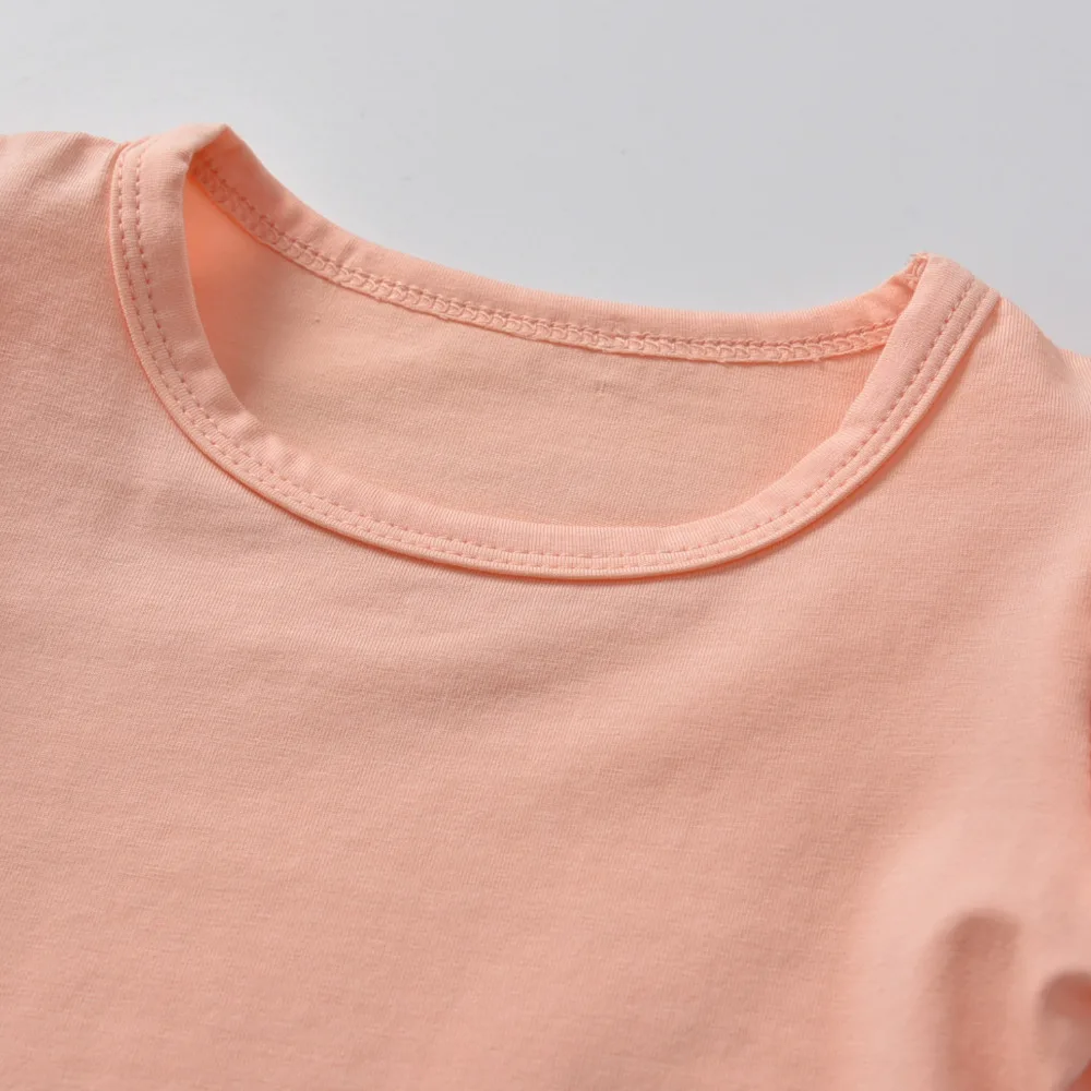 Осенняя одежда для маленьких девочек комплект из 3 предметов милые топы с рюшами