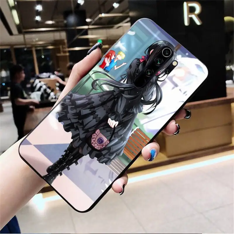 Высококачественный чехол для телефона Tokisaki Kurumi Redmi Note 8 8A 8T 7 6 6A 5 5A 4 4X 4A Go Pro |