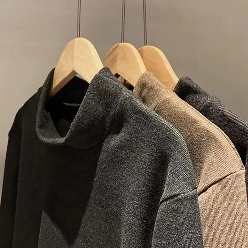 Нижняя рубашка мужская Осень-зима 2020 новая Вельветовая эластичная трикотажная с