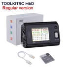 ToolkitRC M6D мини умное зарядное устройство DC Двухканальное 250Wx2 15A выход 2-6s балансирующее зарядное устройство с адаптером 100 Вт для радиоуправляемых аккумуляторов