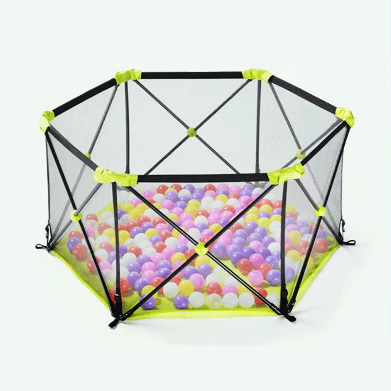 Children's Game Fence Foldable Safety Protection Indoor Home Fence Baby Outdoor Amusement Park Kids Portable Playpen