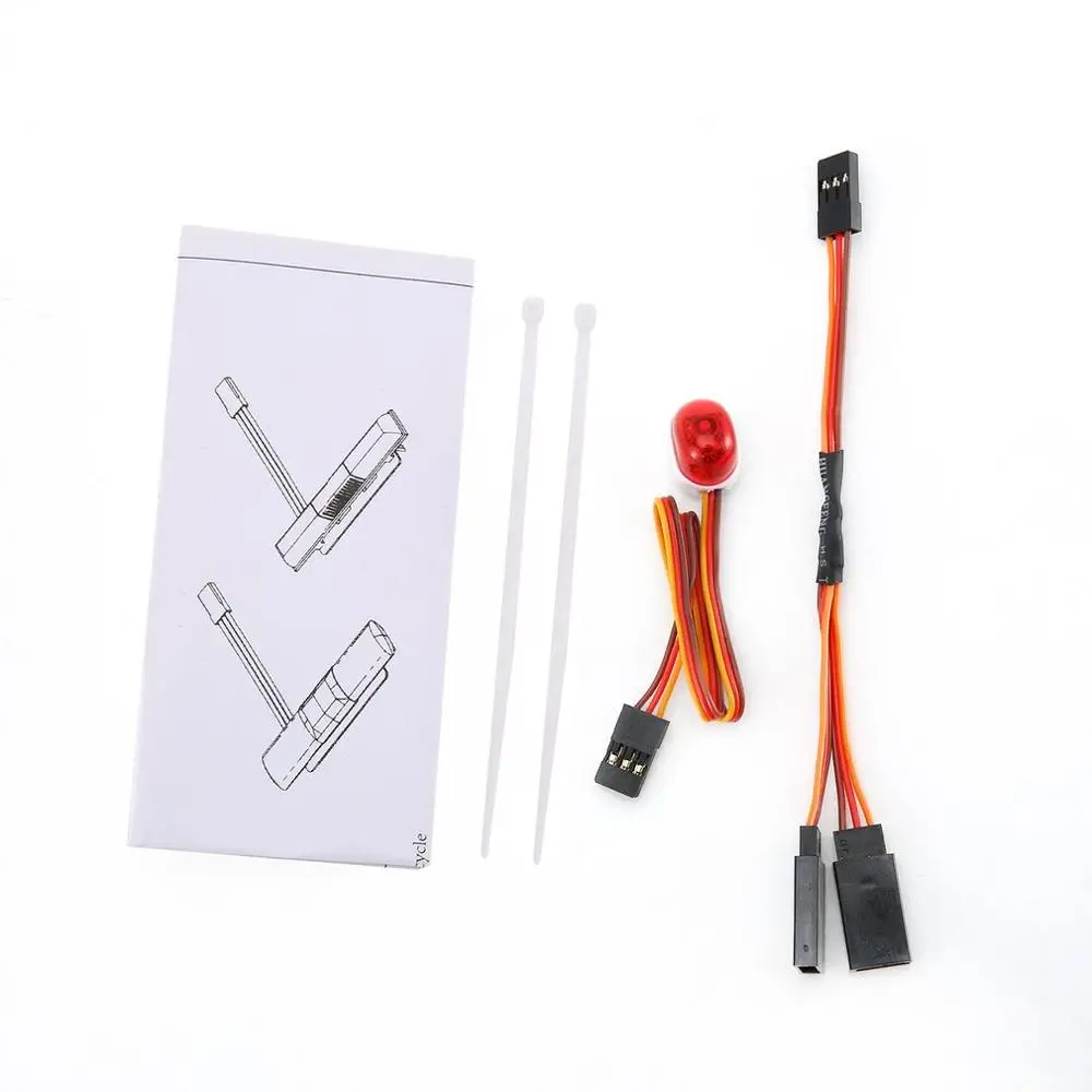 RC автомобиль проблесковый свет строба овальный синий красный оранжевый весы