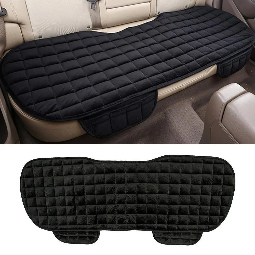 

Car Rear Back Seat Anti Skid Cushion Cover Protector Mat Universal Pad Accessories Cushion Black V6Z3