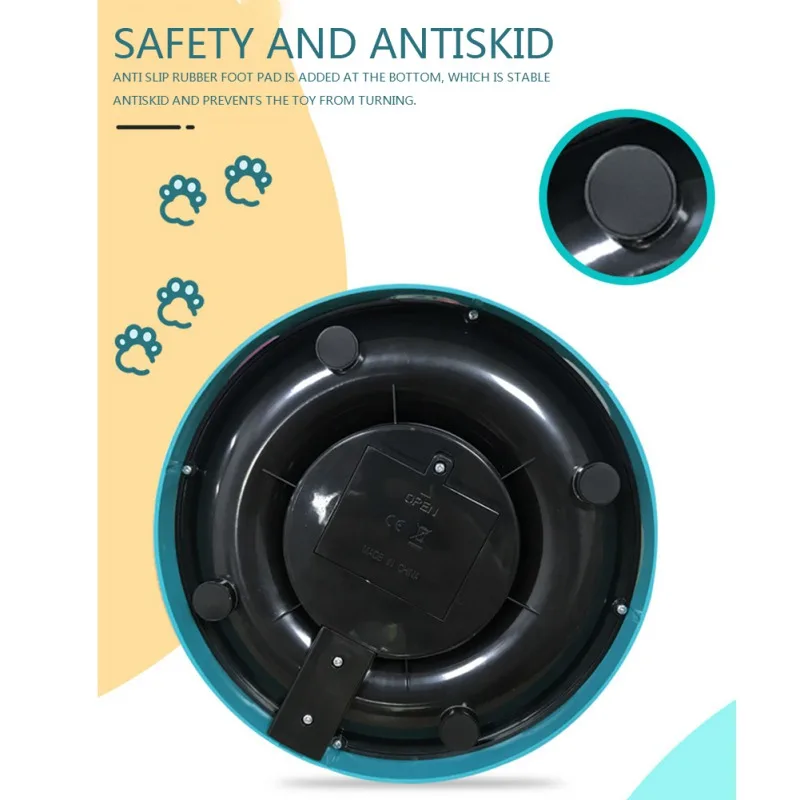 

Cat Hunt Toy Chase Mouse USB Charge Interactive Maze Pet Hit Hamster With Running Mouse Hole Catch Bite Funny Toy-