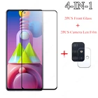 2 шт. Для Samsung Galaxy M51 стекло для Samsung Galaxy M31s A21s A21 A31 A41 A51 A71 A01 M11 M21 закаленное стекло для экрана