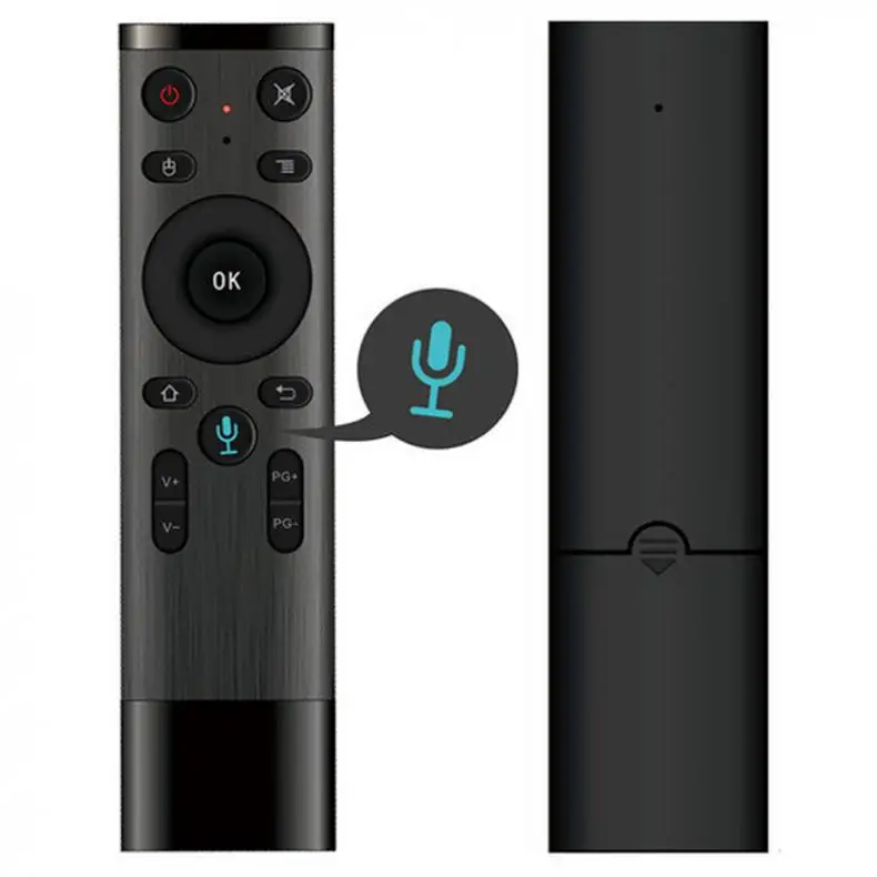 Air mouse Voice беспроводной 2,4G голосовой пульт дистанционного управления для Smart tv Android Box IP tv с USB Приемником