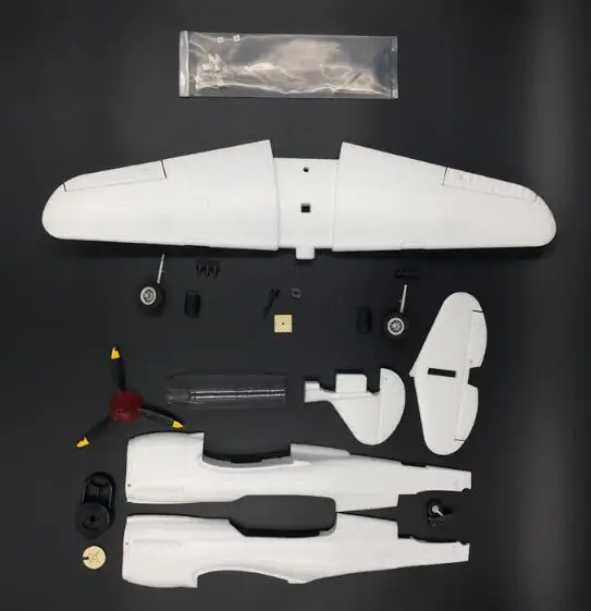 Flyfly 550 мм P40 P 40 EPO Мини RC игрушечный самолет белый комплект бесплатная