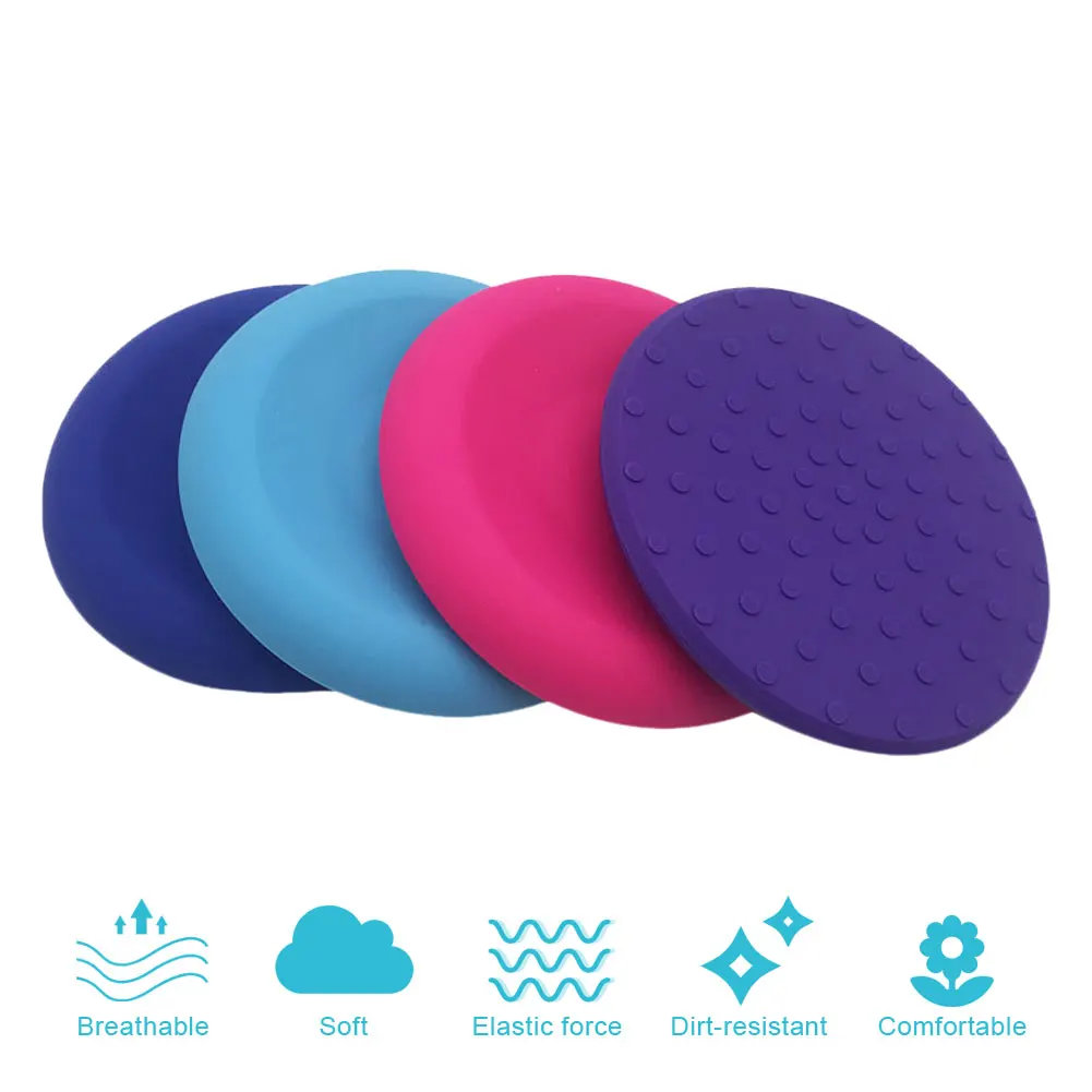 Silicone Yoga Mat Tablet Support Pad Sports Fitness Knee pads Anti-skid Disc Portable Elbow Pads | Спорт и развлечения