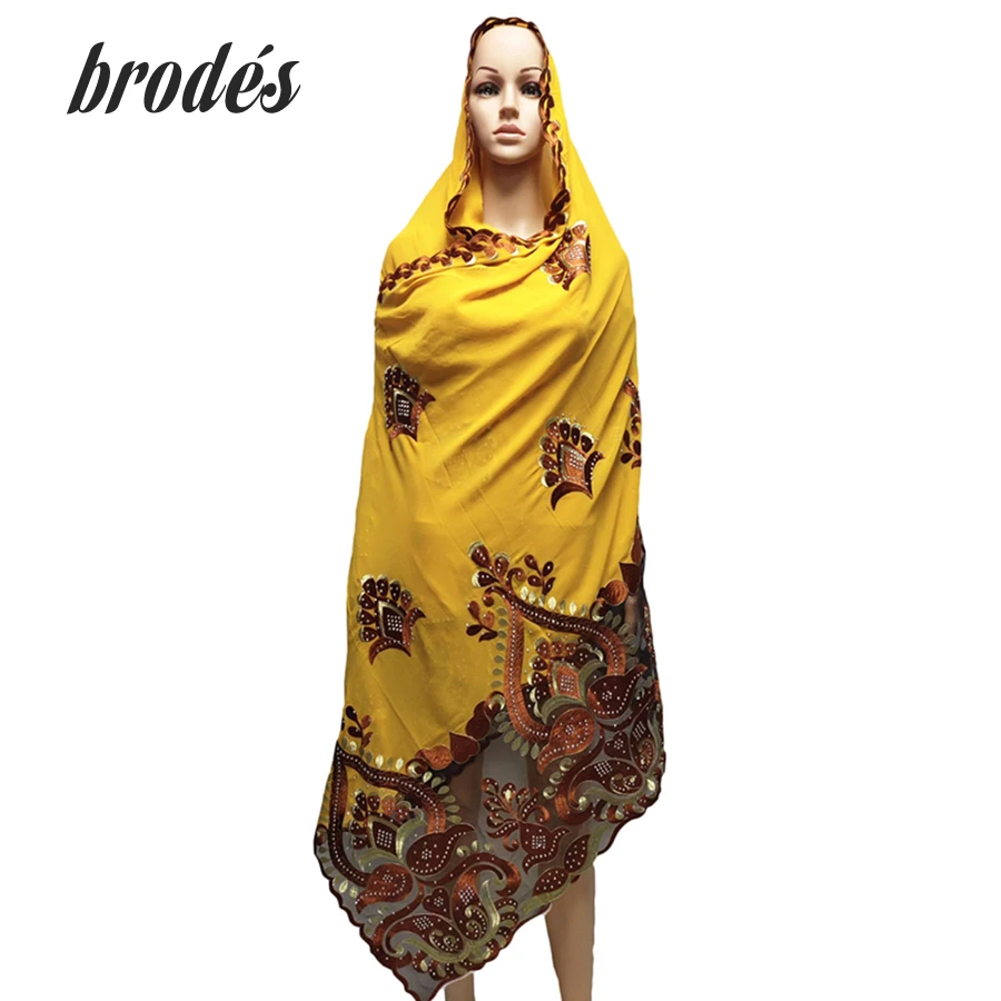 Женские палантины шифон мусульманин модные хиджабы ткань с запахом одноцветные