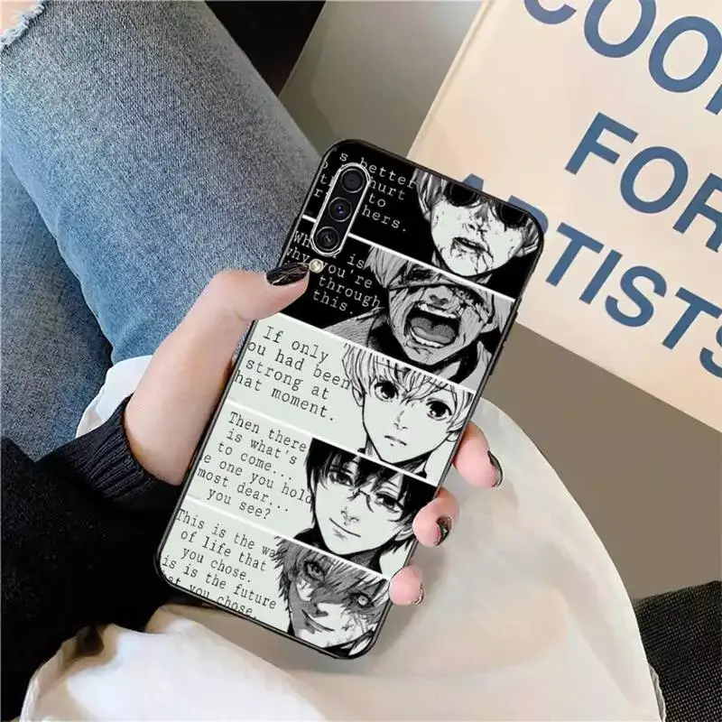 

Anime Tokyo Ghouls terror horror Phone Case For Samsung galaxy S 9 10 20 A 10 21 30 31 40 50 51 71 s note 20 j 4 2018 plus