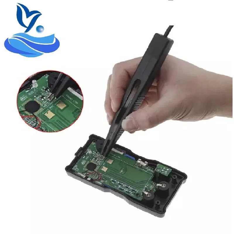 Автомобильный цифровой мультиметр SMD индуктор Тесты зажим метр зонда Пинцет для