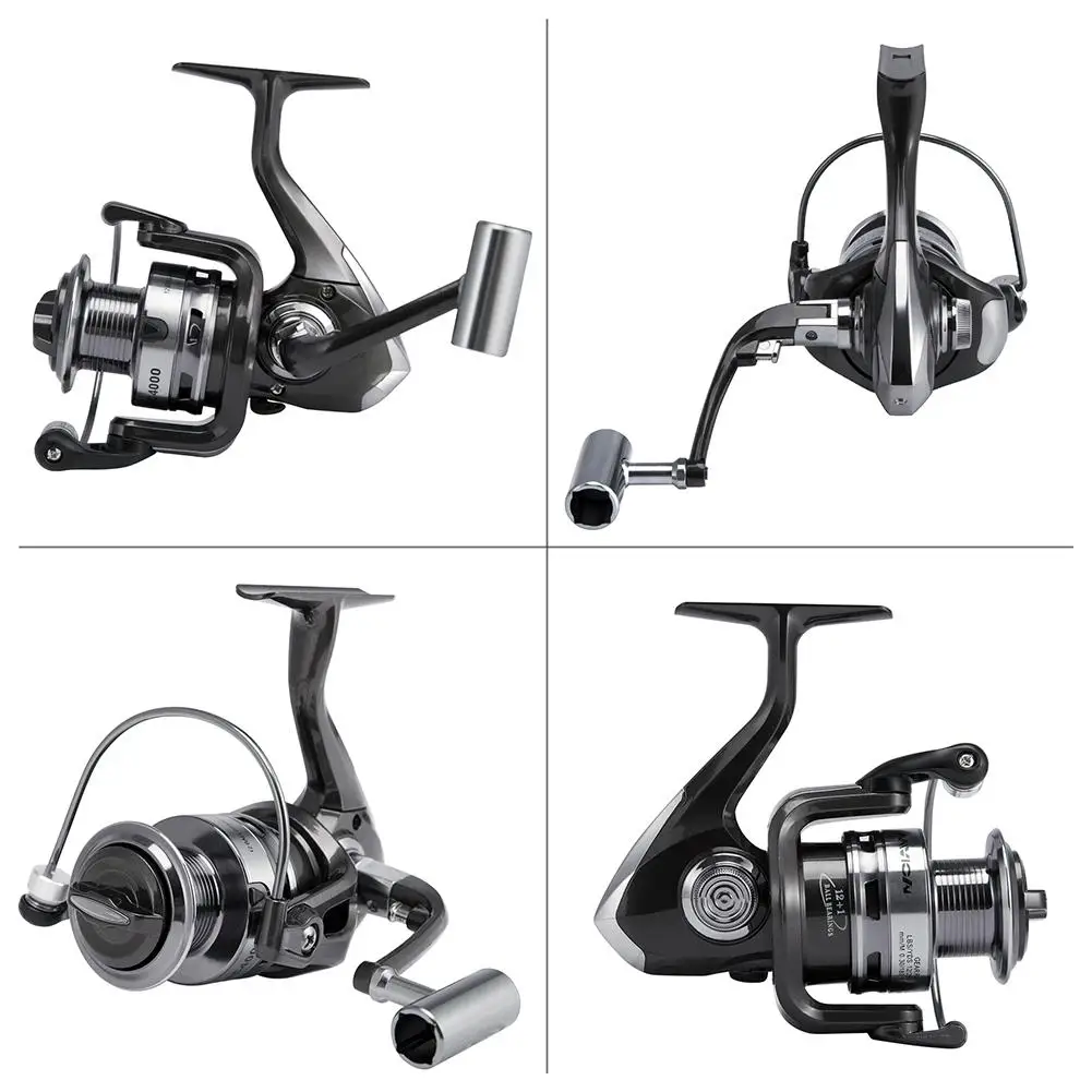 Спиннинговая катушка с металлической головкой 12 осей | Спорт и развлечения