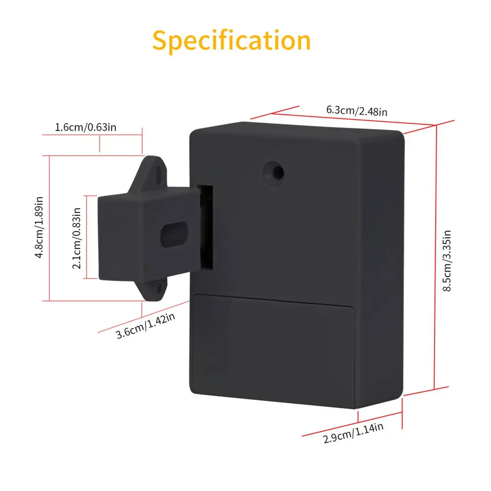 

T3ID Card Magnetic Card Induction Smart Lock Sticky File Cabinet Wardrobe Shoe Mailbox Door Drawer Smart Lock