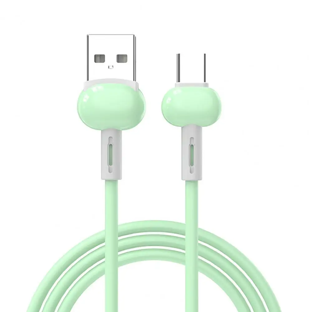 

Charging Cable Easy to Use Constant Temperature Charging Silicone Mobile Phone Micro Type-c Cable for Android Charging Cable
