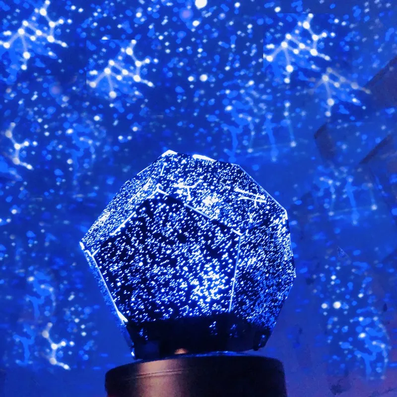 Галактический проектор лампа домашний планетарный светодиодный светильник