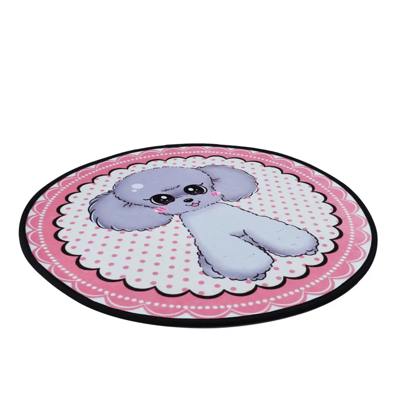 Новые милые коврики для собак мягкая фланелевая флисовая подстилка с принтом лап