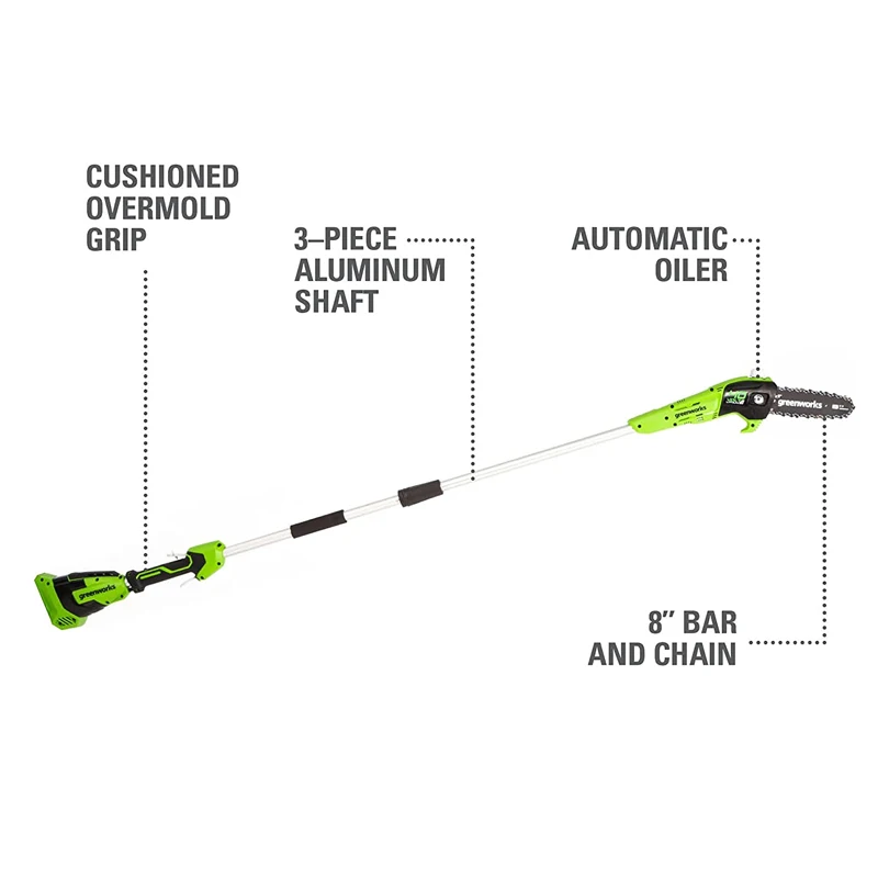 Новый стиль Greenworks 40 в 8-дюймовая Беспроводная Настольная пила макс. 500 Вт 9 3 м/с