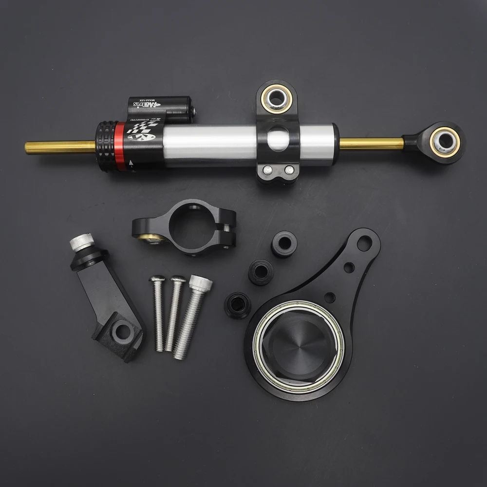 

Стабилизатор рулевого управления мотоцикла Artudatech с кронштейном для Kawasaki ZX6R 636 2005 2006, аксессуары