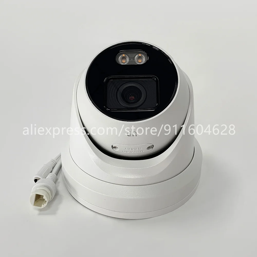 Built-in microphone 4MP DS-2CD2347G2-LU Better than DS-2CD2347G1-LU Hikvision ColorVu IP Camera POE Turret Full Color | Безопасность и