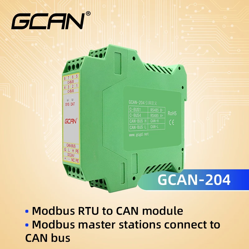 Флюоресцентный преобразователь шины связи Modbus интегрированный режим modbusTCP/RTU