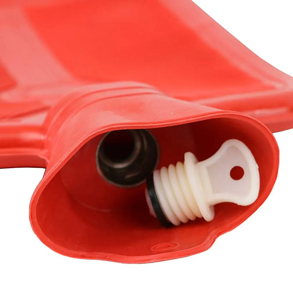 Резиновая бутылка для горячей воды утолщенная портативная резиновая Зимняя