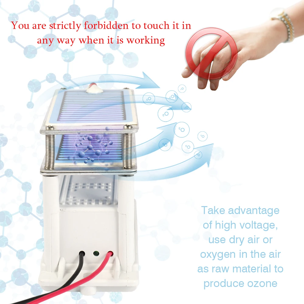 20 г 220 В озонатор Керамический генератор озона двойная интегрированная пластина