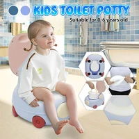 23x33x22cm baby potty training toilet seat comfortable backrest cartoon pots portable baby pot for children potty toilet bedpan