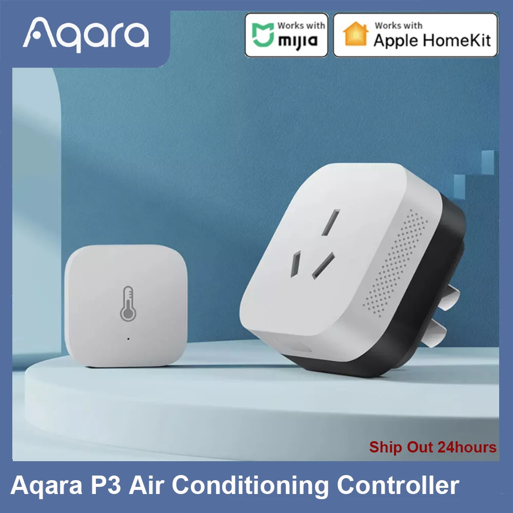 

Aqara P3 Air Conditioning Controller Hub Aqara Temperature Humidity Sensor Zigbee APP Remote Control for Mijia APP Apple HomeKit