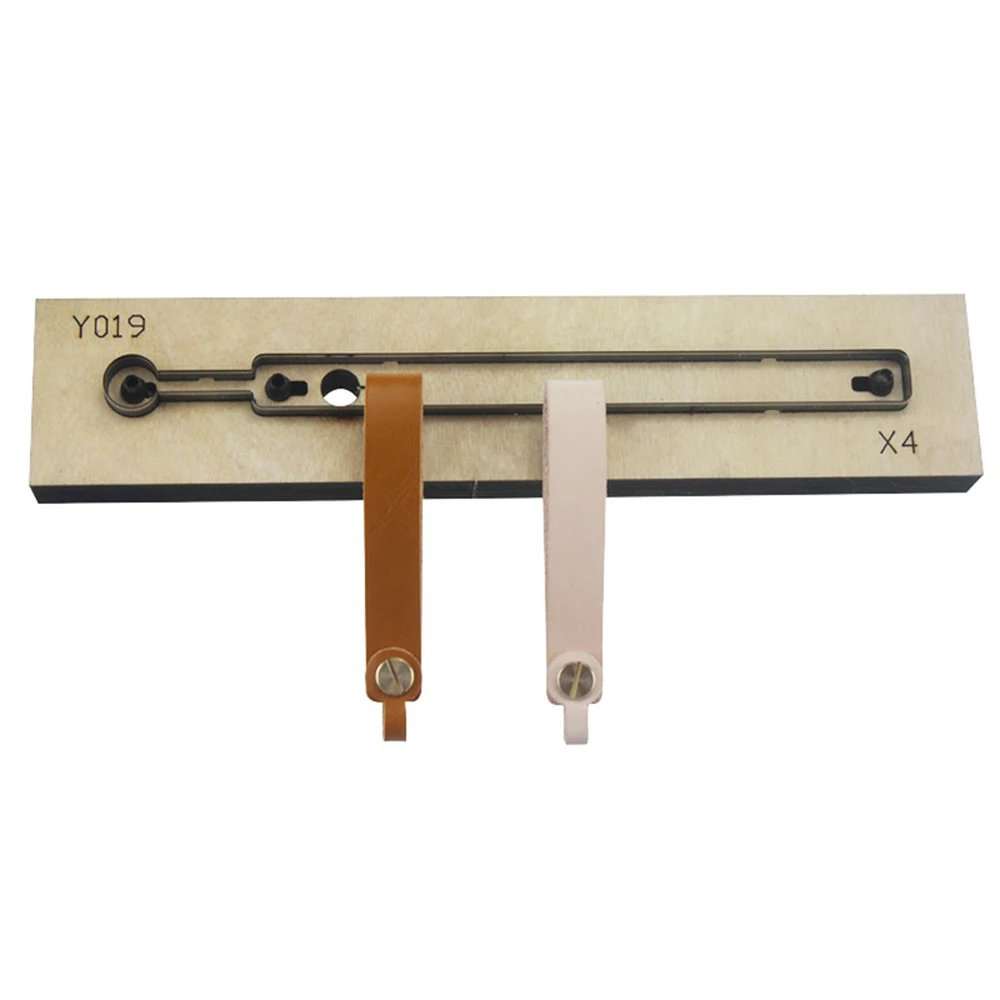 Кожаный брелок ручной ремень для украшения DIY металлический перфоратор