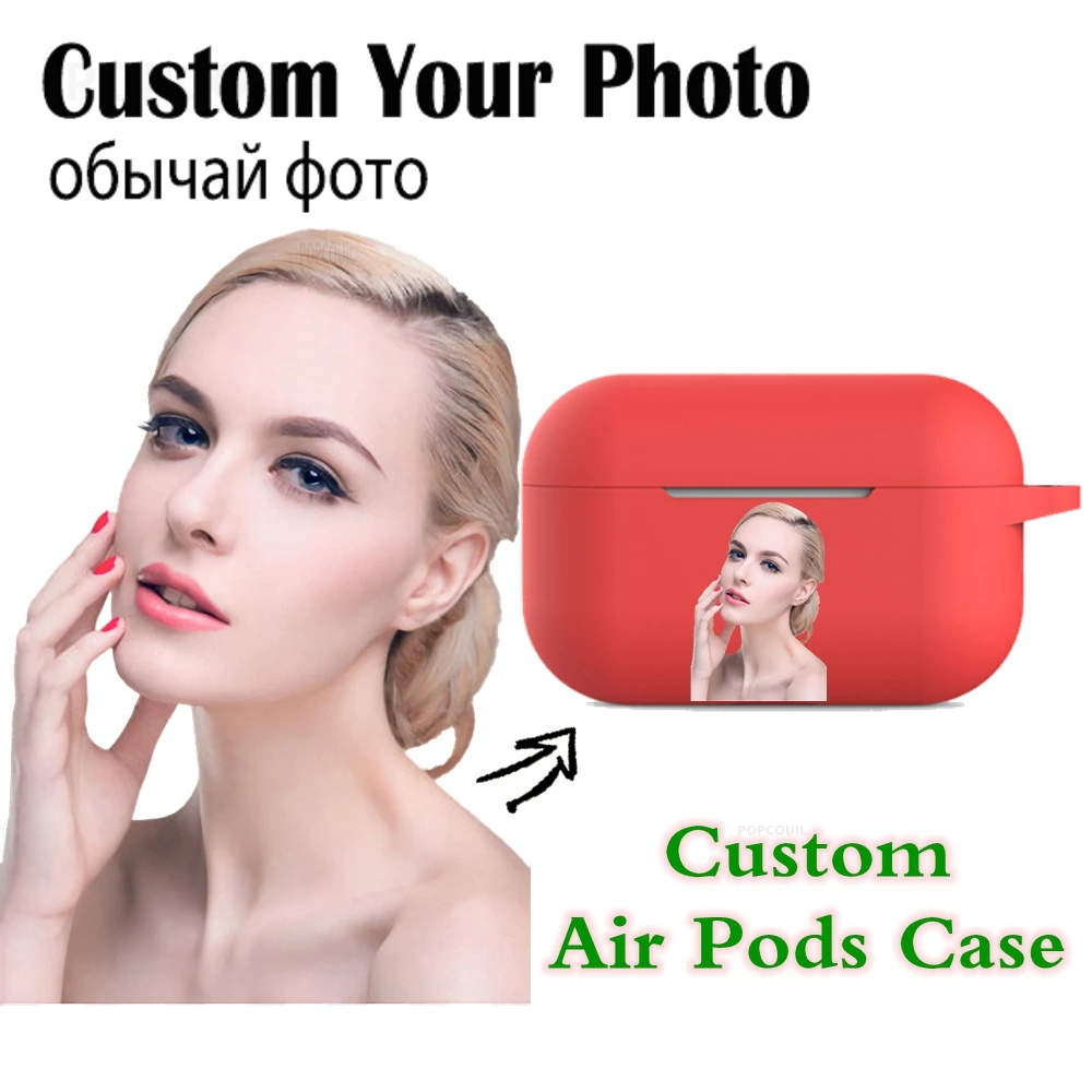 Чехол для AirPods Pro на заказ мягкий чехол телефона из ТПУ беспроводного Bluetooth нового