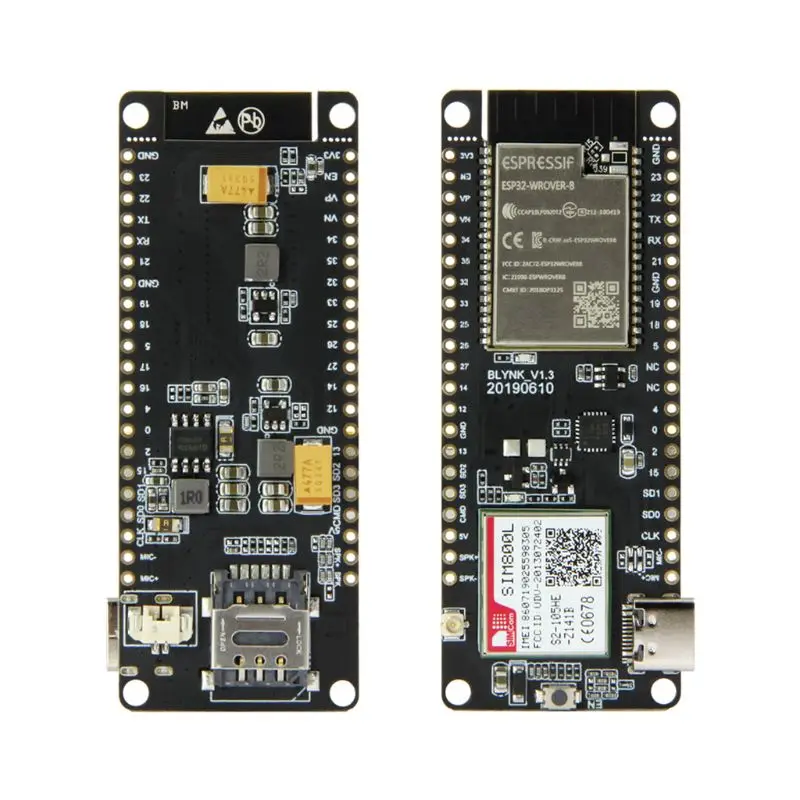 TTGO T-Call V1.3 ESP32 модуль беспроводной связи FPC Антенна SIM-карта SIM800L Wi-Fi Bluetooth |