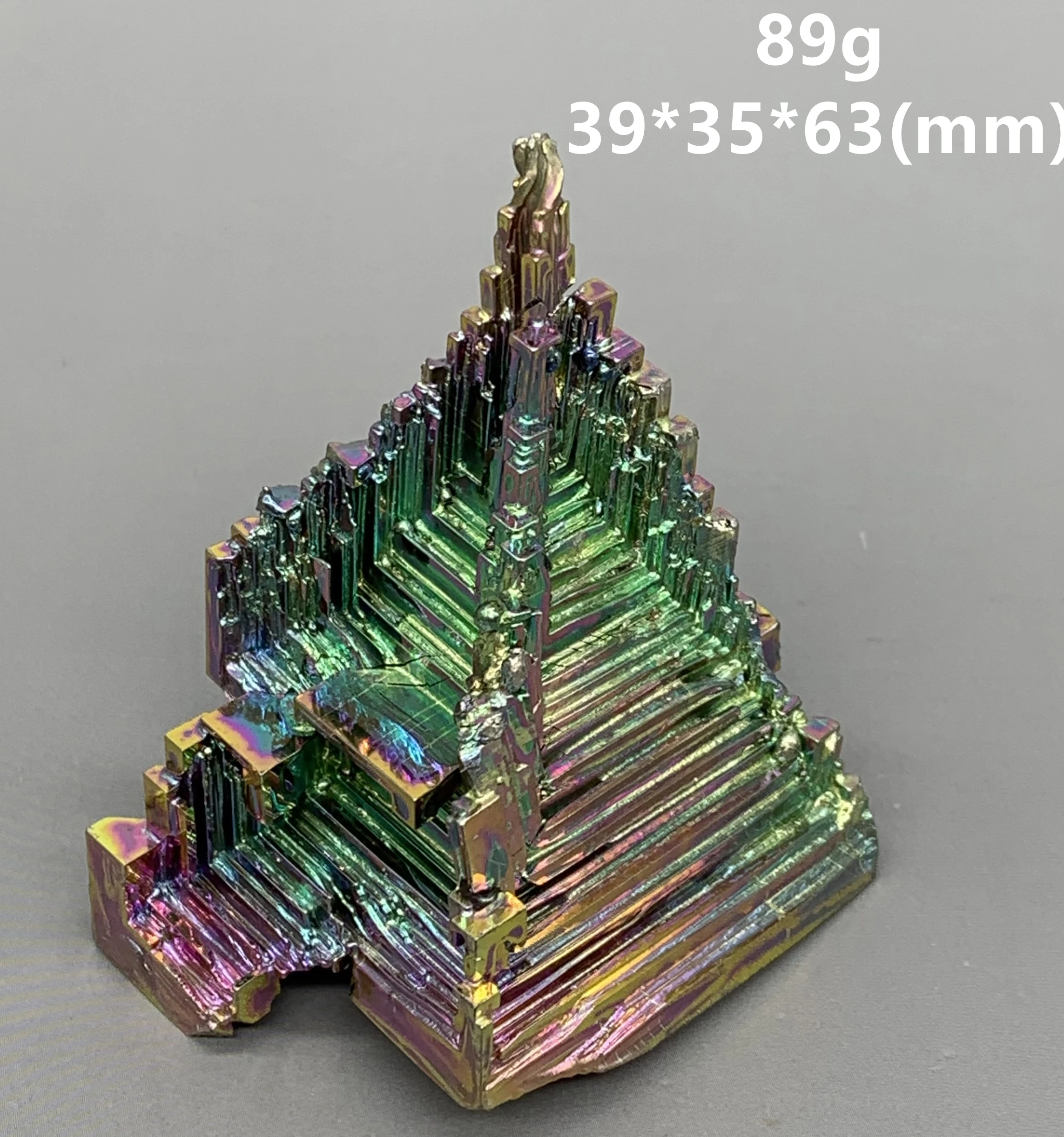 

Beautiful Bismuth Crystals Bismuth Metal crystal from china Free shipping